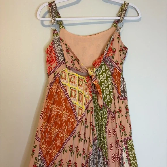 Abel the Label : Bohemian Floral Patchwork Maxi Dress - Picture 4 of 9